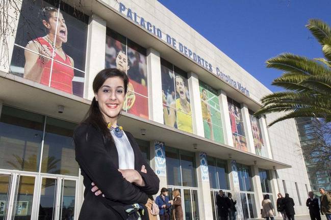 Carolina Marín llega a Huelva para concluir su recuperación