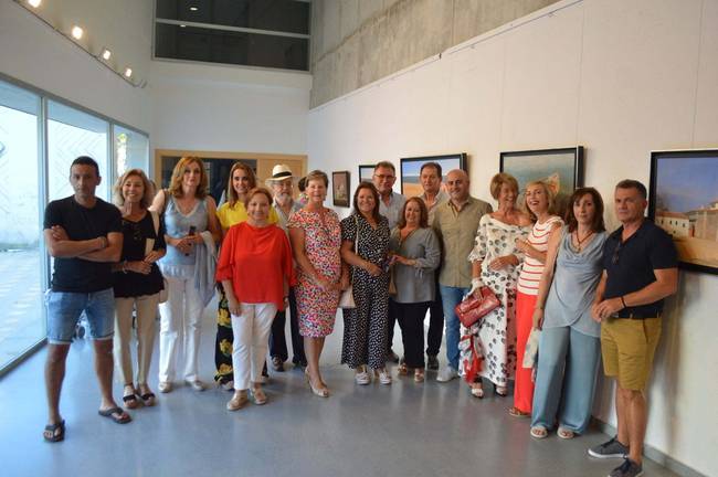 Los alumnos de Antonio Carzorla exponen en Punta hasta el 15 de agosto