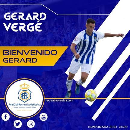 El Recreativo termina con la incertidumbre en torno a Gerard Vergé