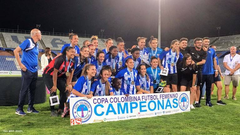 Indiscutible triunfo del Sporting de Huelva en la Copa Colombina
