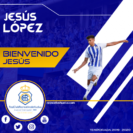 El Recre cree en el futuro de Jesús López, aunque este curso no jugará en Huelva