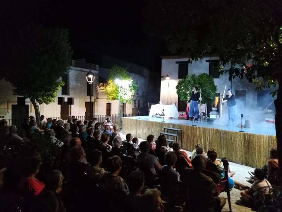 Gran éxito de la noche lorquiana de La Nava