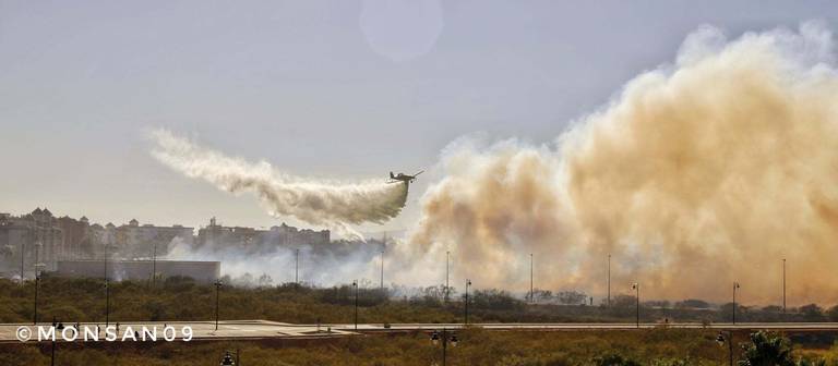 Controlado el incendio forestal de Isla Canela