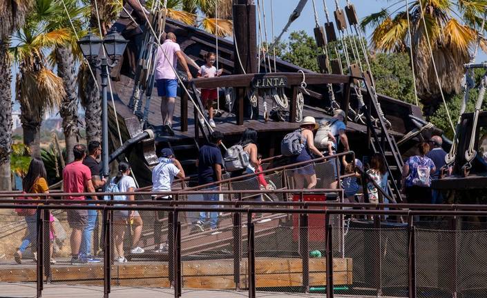 El Muelle de las Carabelas se prepara para un festivo 3 de agosto de puertas abiertas