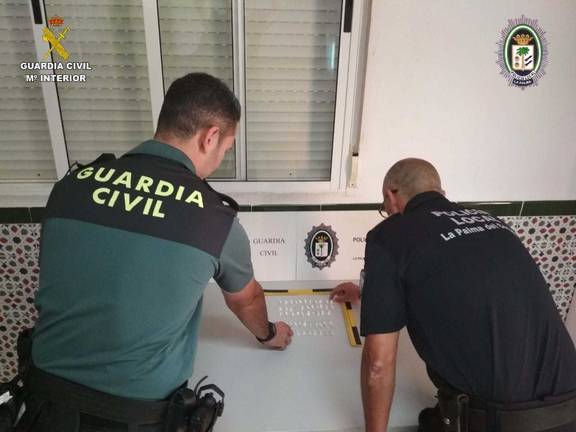 Desactivan el cuarto punto de venta de drogas en La Palma del Condado en lo que va de año