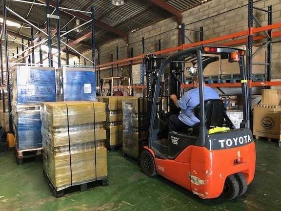 El Banco de Alimentos de Huelva recibe 3.900 kilos de productos Mercadona