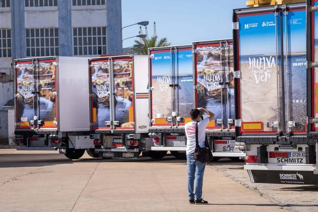 80 camiones recorrerán Europa promocionando los atractivos turísticos de la provincia