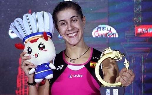La onubense Carolina Marín gana a lo grande el Open de China de Bádminton