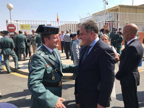 Andrés López toma posesión como coronel jefe de la Guardia Civil en Huelva