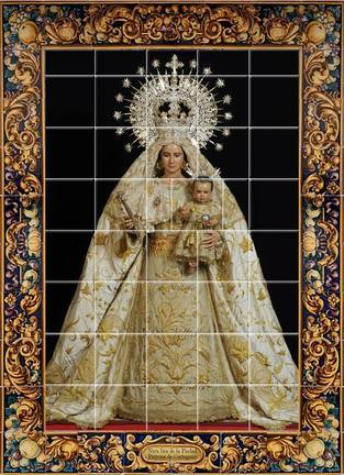 Cortegana instalará un gran azulejo de Nuestra Señora de la Piedad