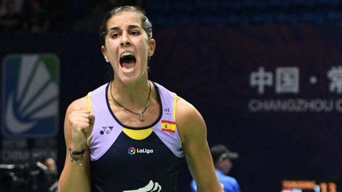 Carolina Marín grita al mundo: ¡¡¡He vuelto!!!