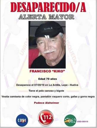 La familia de Kiko pide que no se desfallezca en su búsqueda tras 10 días desaparecidos