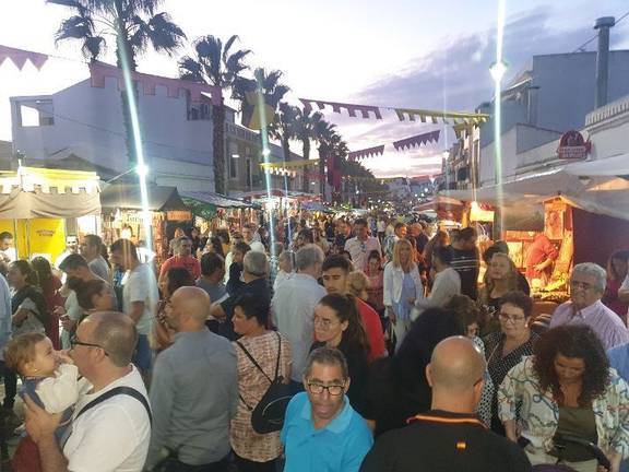 Intenso fin de semana en el Mercado Medieval de Aljaraque