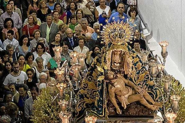WiHu TV retransmite en directo la procesión de la Virgen de las Angustias