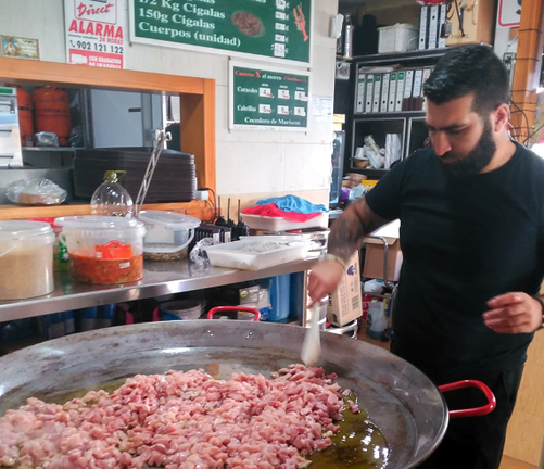 Paella gigante ‘X el Morro’ en El Portil