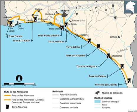 La costa de Doñana tiene menos vigilancia hoy que en tiempos de Felipe II