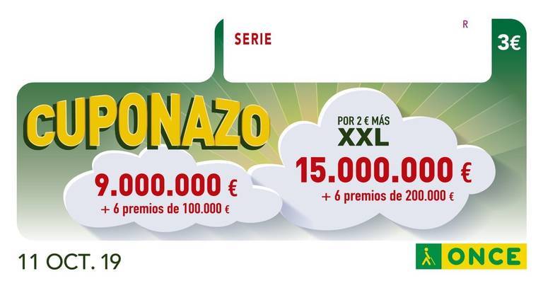 El Cuponazo deja 350.000 euros entre 10 vecinos de Bellavista y Corrales