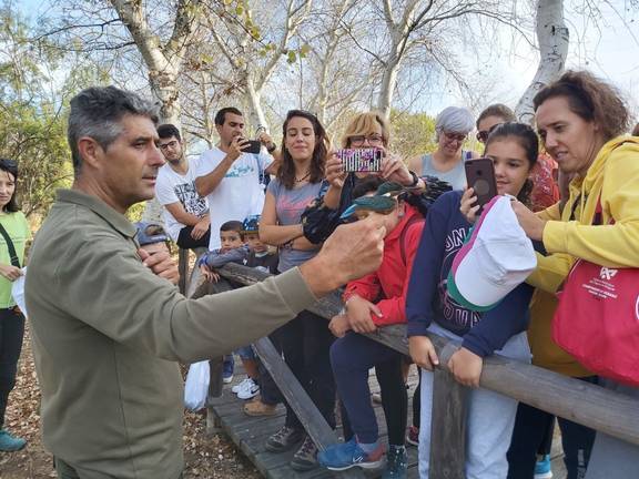 El Día de las Aves acerca a las familias a Marismas del Odiel