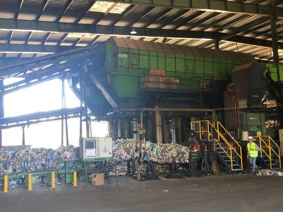 El Centro de Tratamiento de Residuos de Villarrasa trató el año pasado 270.000 toneladas