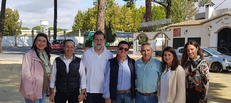 Rajoy vuelve a Hinojos