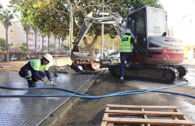 En marcha las obras para la transformación del terraplén Cristo del Amor en la capital