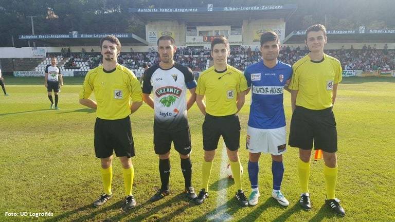 Un árbitro joven, prometedor e inédito para el Recreativo