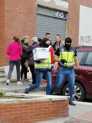 Desmantelado el punto de venta de drogas de los ocupas en la Avenida Costa de la Luz