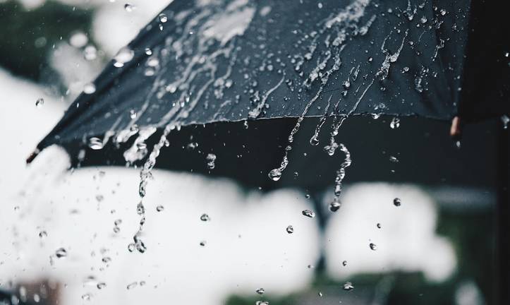 Un temporal de lluvia y viento (DANA) entrará por Huelva a partir del martes