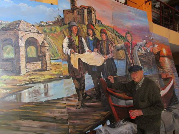 El compromiso y arte de Aramburu deja un gran legado pictórico a Huelva