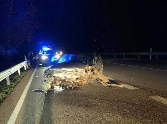 Un aparatoso accidente se salda sin heridos en Aracena