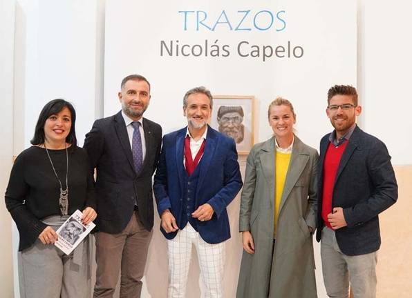 Nicolás Capelo sorprende con la exposición “Trazos”