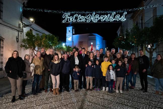 El presidente Juanma Moreno felicita desde Cumbres de Enmedio las fiestas navideñas