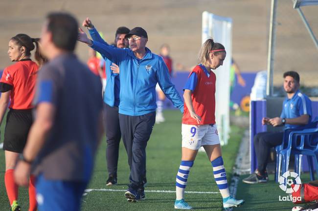 Antonio Toledo achaca el traspié del Sporting de Huelva a “errores arbitrales”
