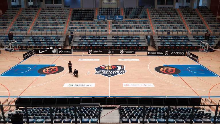 Los ocho pabellones ya están listos para el Campeonato de España