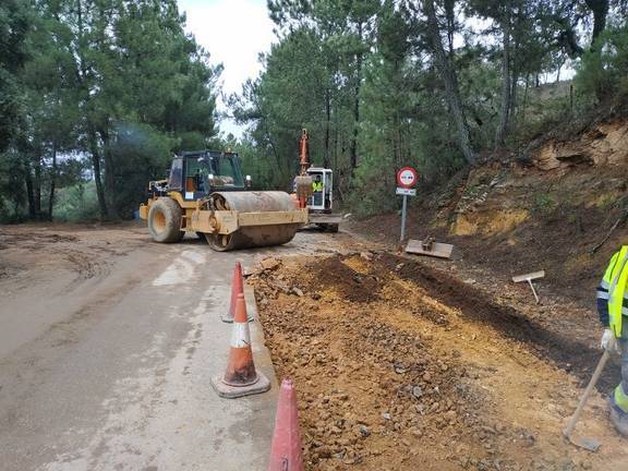 La Diputación arregla la única vía de acceso que tiene Valdelarco