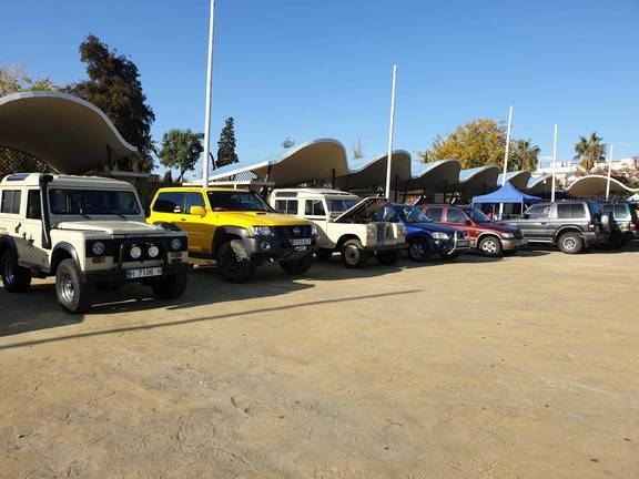 Isla Cristina acoge la II Concentración KDD 4×4