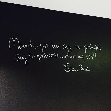 Mamá, no soy tu príncipe, soy tu princesa…¿no me ves?