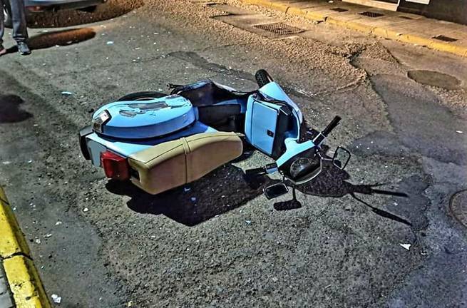 Detenido un conductor en Aljaraque tras huir del lugar de un accidente