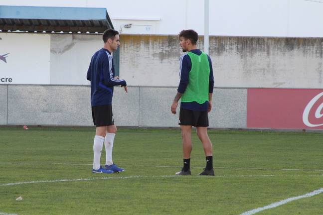 Diego Jiménez tira de galones en el Recreativo