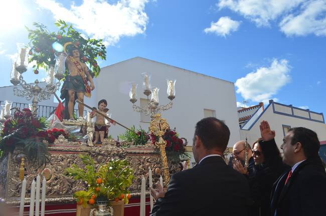 San Sebastián sale en procesión este domingo en Punta Umbría