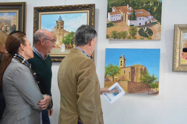 La Oficina de Turismo de Palos acoge una nueva exposición de un autor palermo