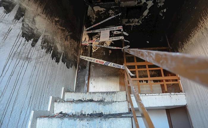 Fallece el bebé herido en el incendio de La Hispanidad