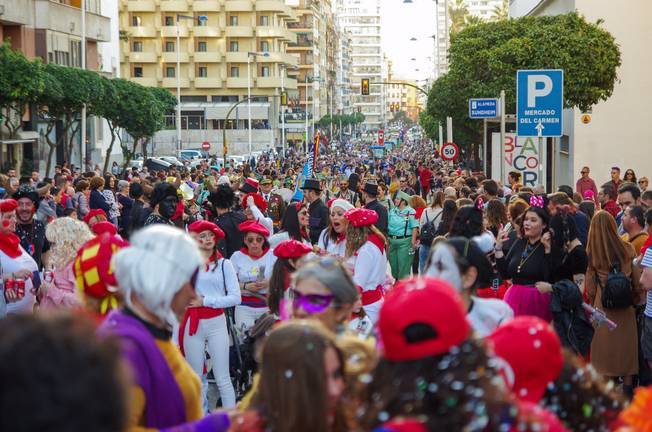 Huelva vive en la calle el Carnaval Colombino 2020, que se alargará hasta el 7 de marzo
