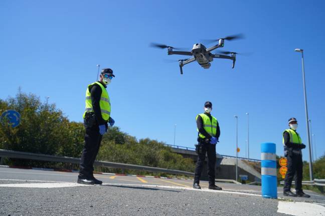 Control Ayamonte drones