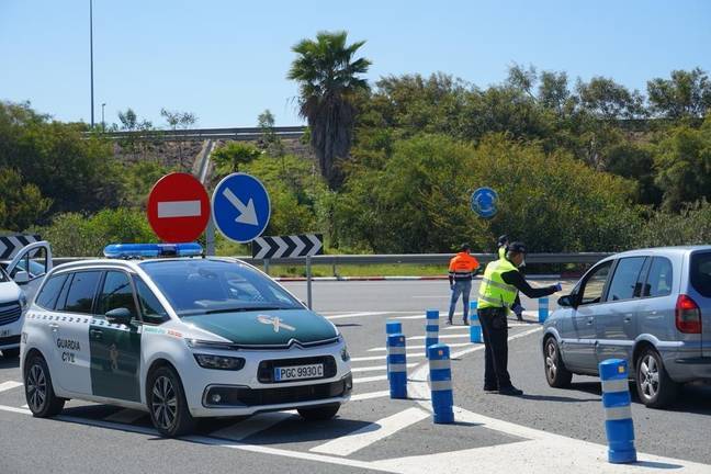 Huelva: 4.000 denuncias y 44 detenidos desde que se decretó el estado de alarma
