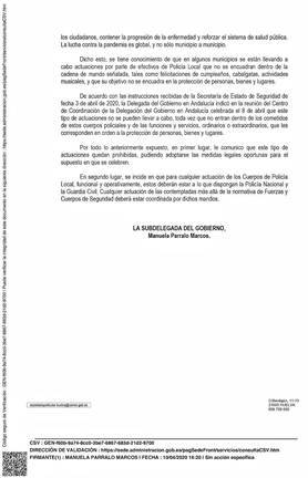 La Policía Local de la provincia dejará de felicitar los cumpleaños a