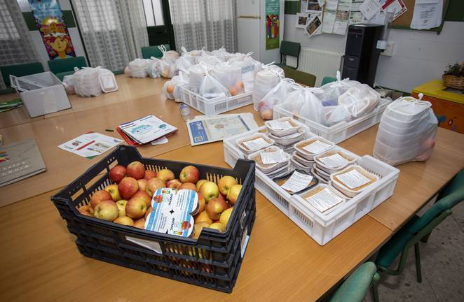 Cs celebra que el Programa de Refuerzo de Alimentación Infantil siga activo durante la Semana Santa