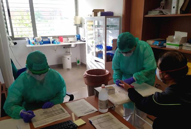 Salud ha hecho 180 pruebas PCR para atajar el brote de coronavirus de Lepe, que sigue controlado