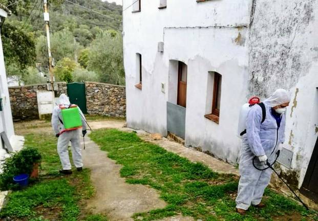 Jabugo cierra los edificios municipales de El Repilado y parques para evitar el Covid-19