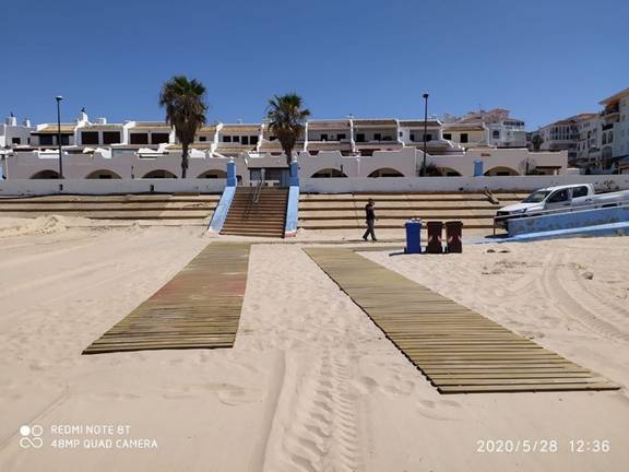 Almonte permitirá el baño en sus playas desde el 5 de junio 2 Almonte permitirá el baño en sus playas desde el 5 de junio